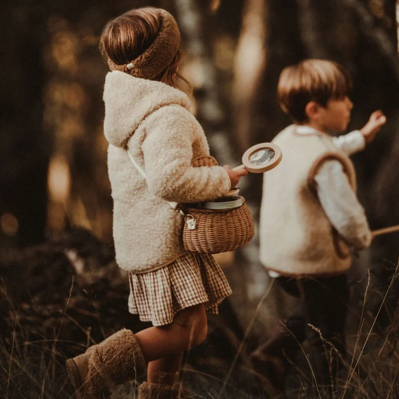 Alwero  Kinder Wollweste 'Alpen'  Beige - Image 8