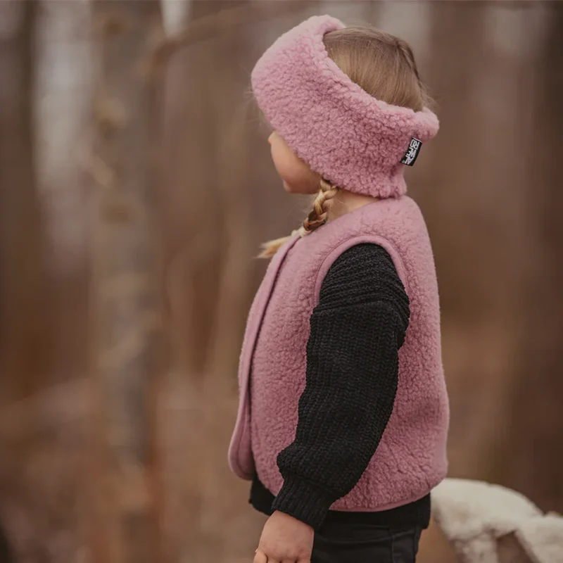Alwero  Kinder Wollweste 'TYB'  Venetian Pink - Image 10