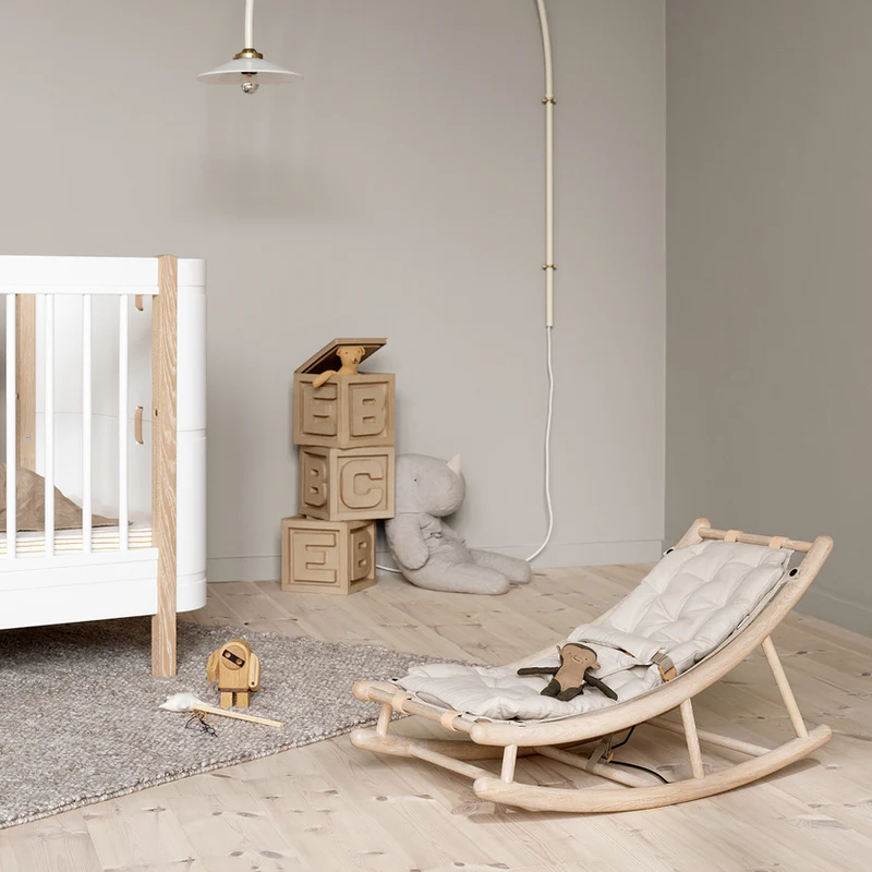 Ausstellungsstück Oliver Furniture  Wood Baby- und Kleinkindwippe  Eiche/Natur - Image 2