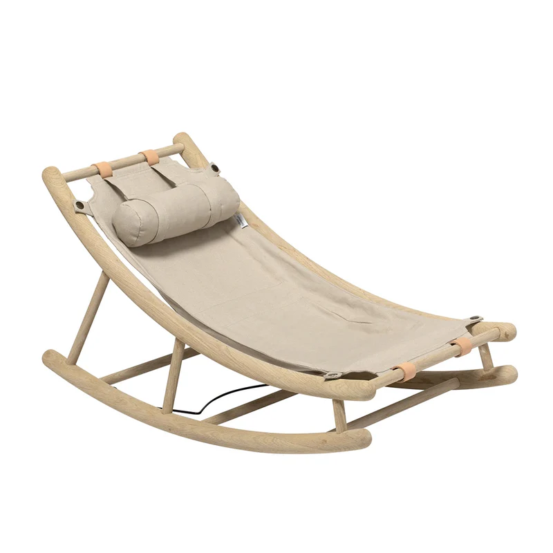 Ausstellungsstück Oliver Furniture  Wood Baby- und Kleinkindwippe  Eiche/Natur - Image 5