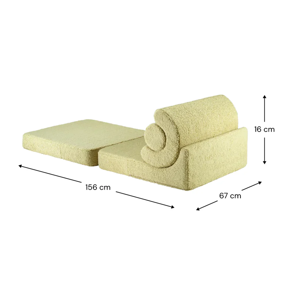 Wigiwama Aufklappbarer Kindersessel  'Flipster' Matcha - Image 14