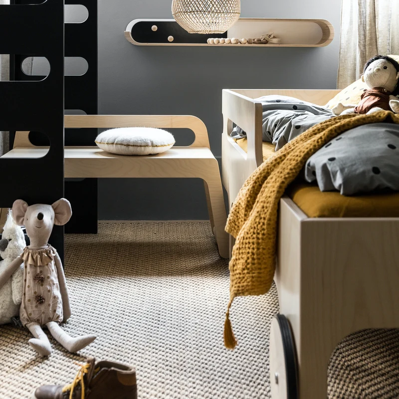Rafa Kids  Sitzbank mit Lehne BB90  Natur - Image 4