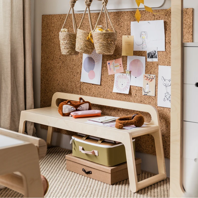 Rafa Kids  Sitzbank mit Lehne BB90  Natur - Image 6
