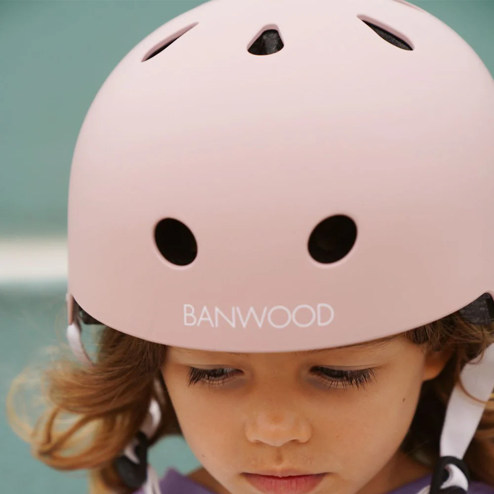 Banwood  Kinderhelm  'Eco' Faded Pink - Image 2