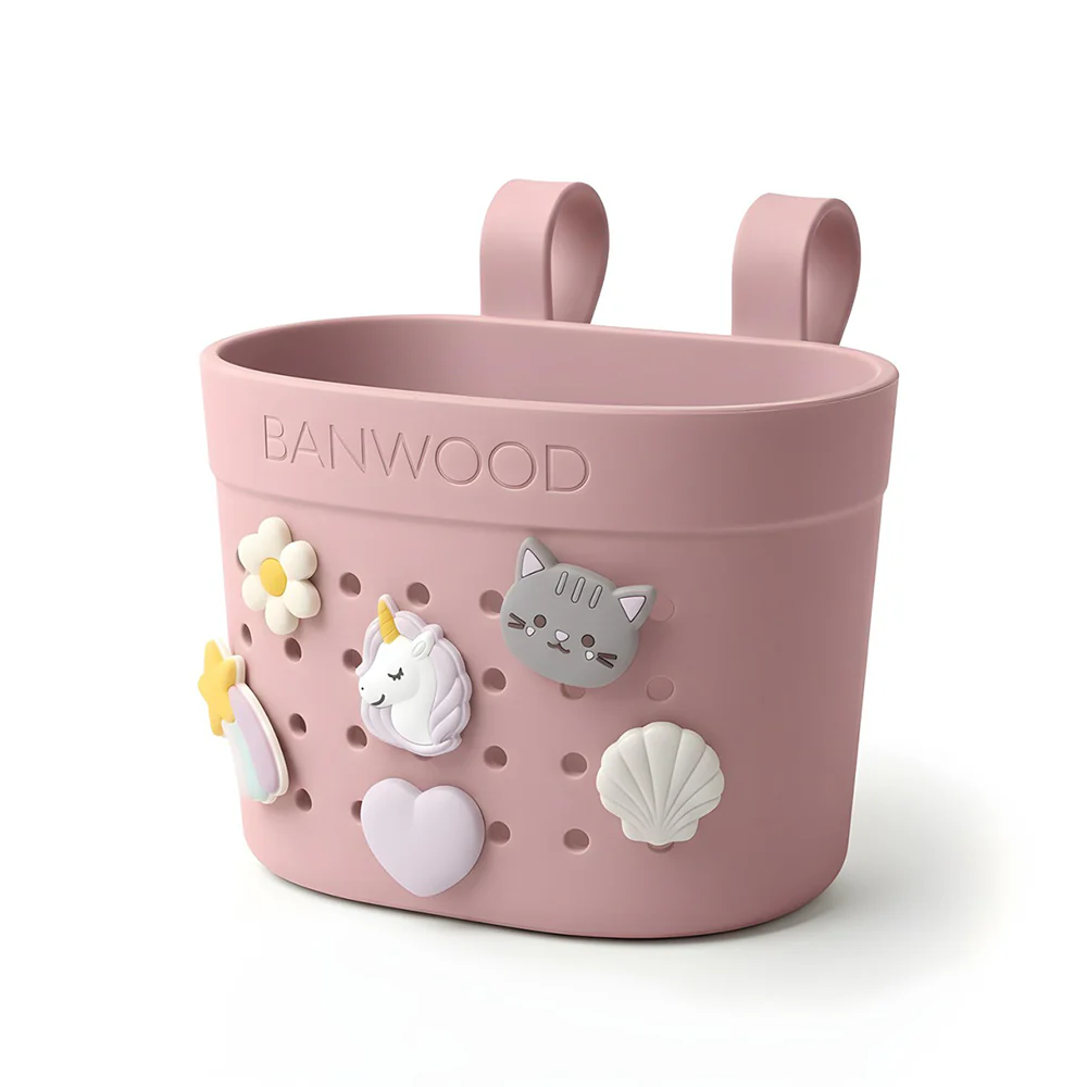 Banwood  Korb 'Pin & Ride' Dusty Rose - Image 6