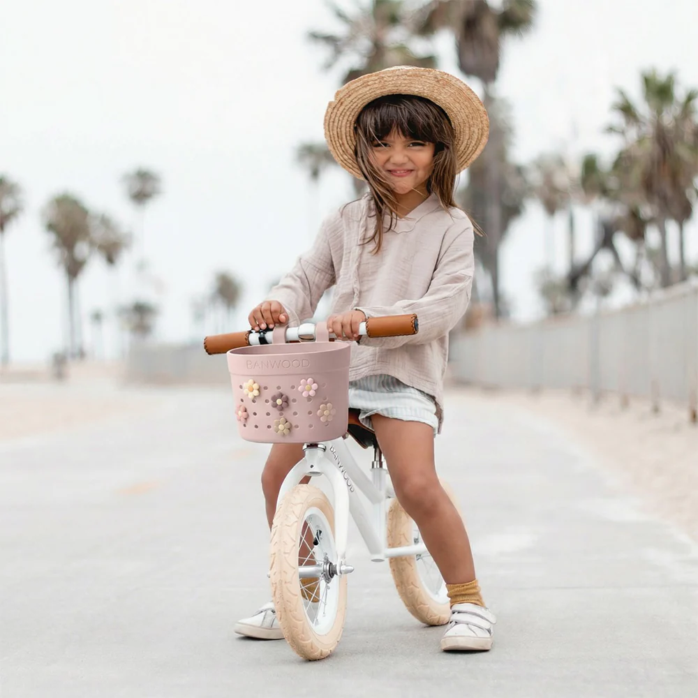 Banwood  Korb 'Pin & Ride' Faded Pink - Image 3