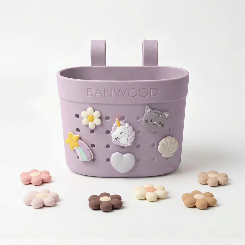Banwood  Korb 'Pin & Ride' Lavender - Image 3