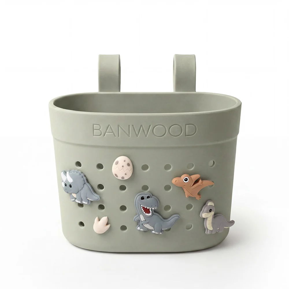 Banwood  Korb 'Pin & Ride' Olive - Image 4