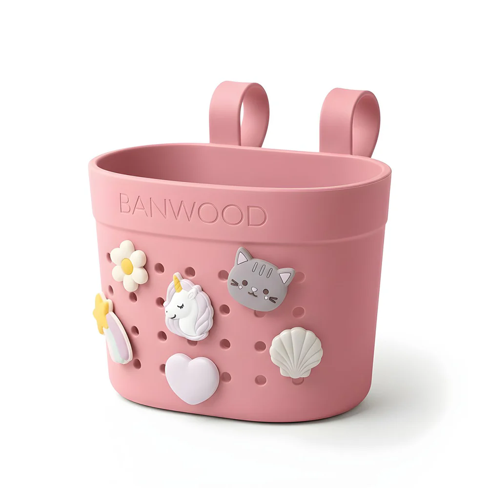 Banwood  Korb 'Pin & Ride' Raspberry - Image 6