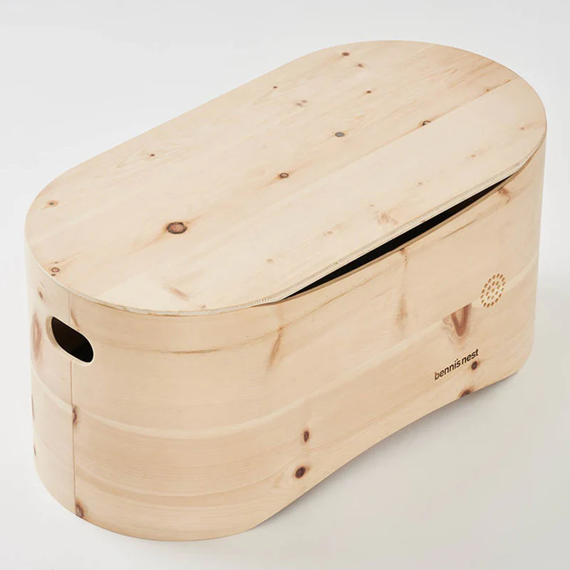 Benni’s Nest  Babybett Deckel  Natur - Image 2