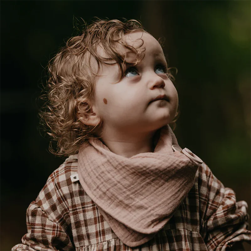 Bibs Musselin Bandana 'Bib' Blush - Image 2