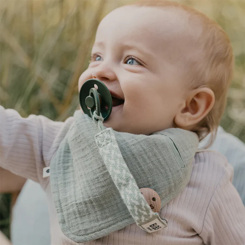 Bibs Musselin Bandana 'Bib' Sage - Image 2