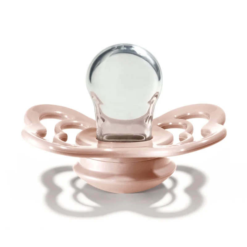 Bibs  Schnuller Supreme Silikon 0-6 Monate  Ivory/Blush - Image 4