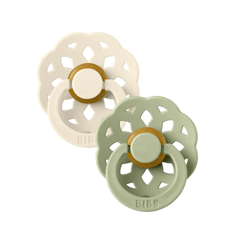 Bibs  Schnuller 6-18 Monate 'Boheme'  Ivory/ Sage - Image 3