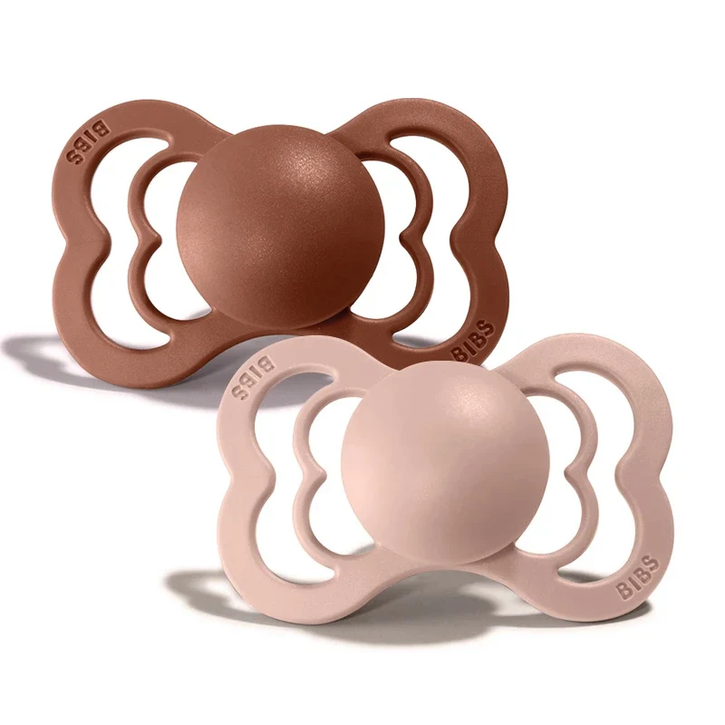 Bibs  Schnuller Supreme Silikon 0-6 Monate  Woodchuck/Blush - Image 3