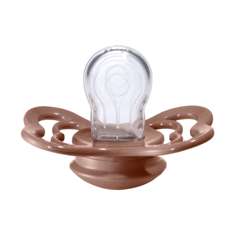 Bibs  Schnuller Supreme Silikon 0-6 Monate  Woodchuck/Blush - Image 6