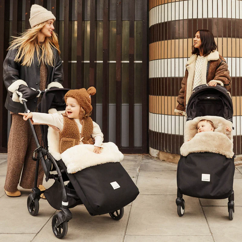 BINIBAMBA  Merino Kinderwagen Handschuhe  Milk - Image 8