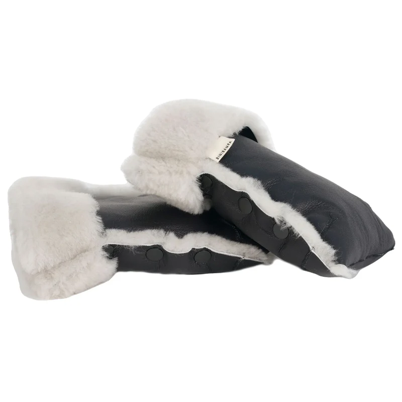 BINIBAMBA  Merino Kinderwagen Handschuhe  Moon - Image 4