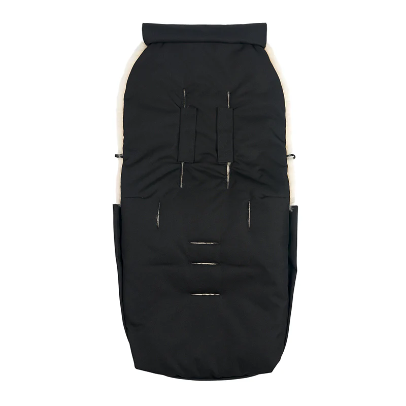 BINIBAMBA  Schaffell Kinderwagen Fusssack für alle Gurtsysteme Toast - Image 3