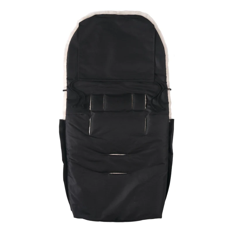 BINIBAMBA Schaffell Kinderwagen Fusssack Toast - Image 3