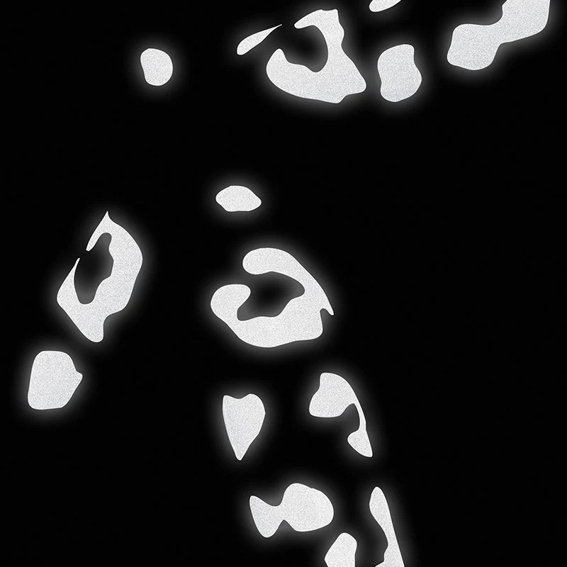 Bookman  Reflektierende Leopard Sticker  White - Image 3