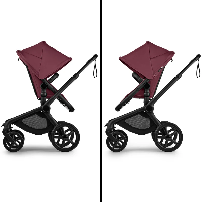 Bugaboo  Fox 5 Renew Komplettset  Dark Cherry /Gestell Black - Image 5