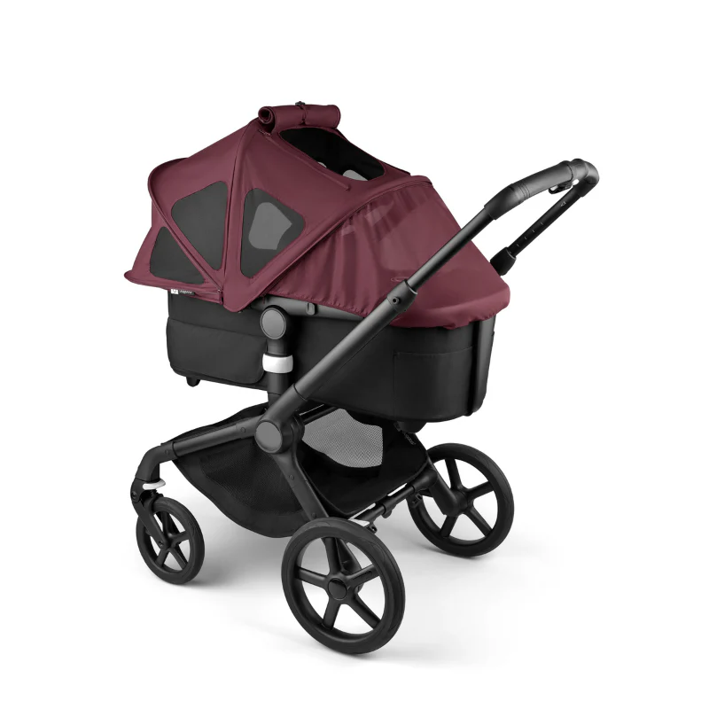 Bugaboo  Fox 5 Renew Sonnendach mit Lüftungsfenster Dark Cherry - Image 4