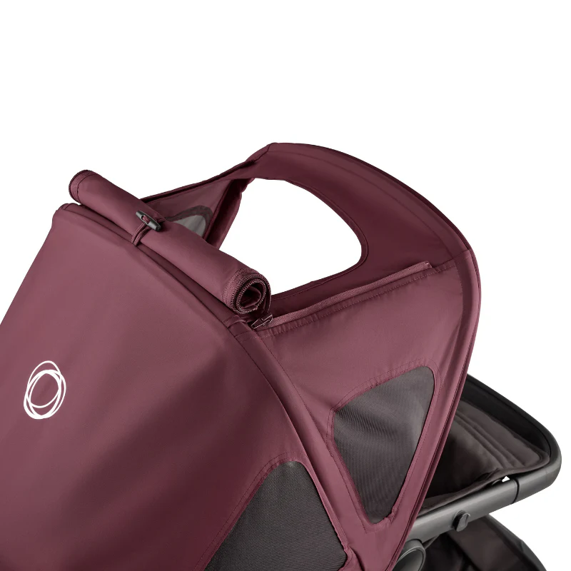 Bugaboo  Fox 5 Renew Sonnendach mit Lüftungsfenster Dark Cherry - Image 6