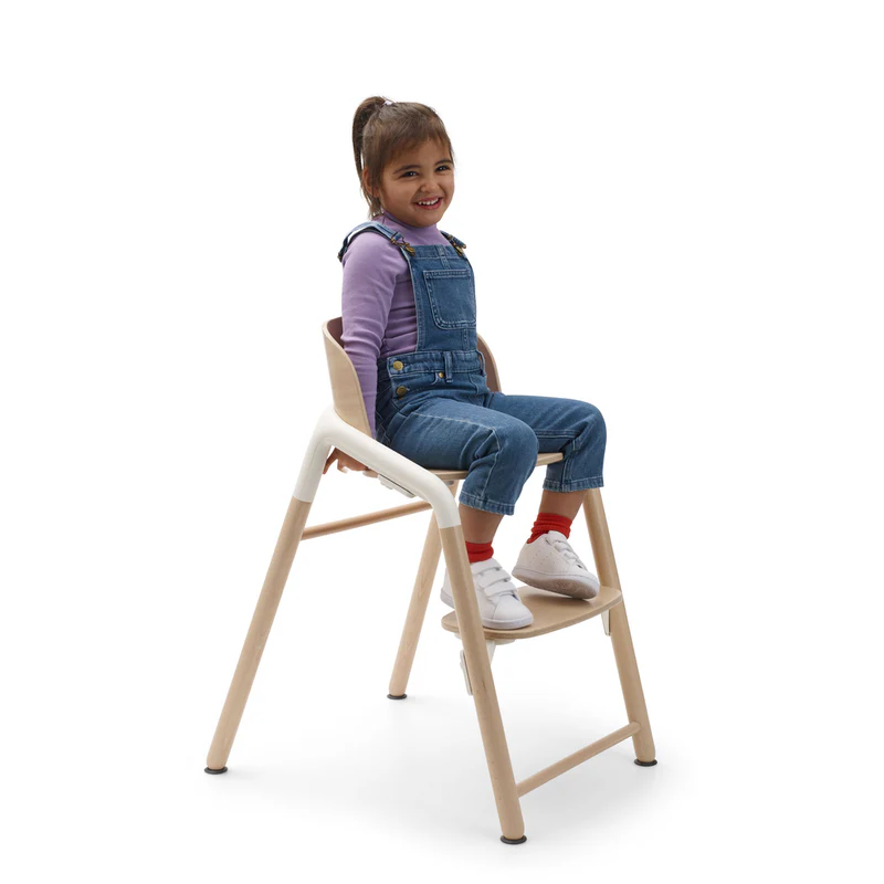 Bugaboo  Hochstuhl-Komplettset 'Giraffe'  Neutral Wood/White - Image 3
