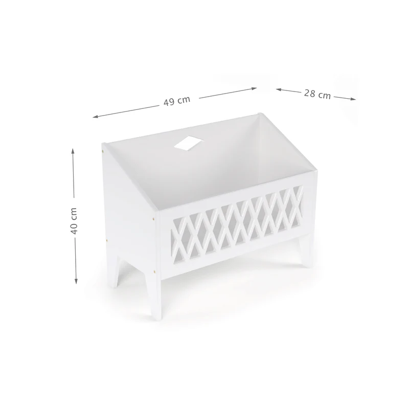 Cam Cam Copenhagen  Harlequin Bücherbox  White - Image 3