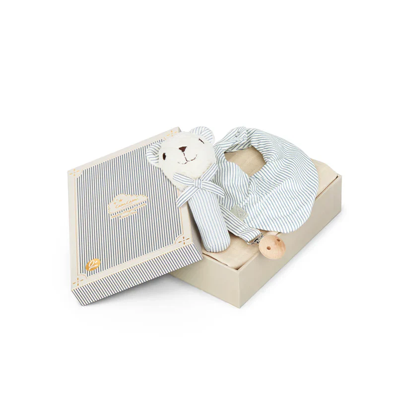 Cam Cam Copenhagen Baby Essentials Geschenkbox Classic Stripes Blue - Image 3