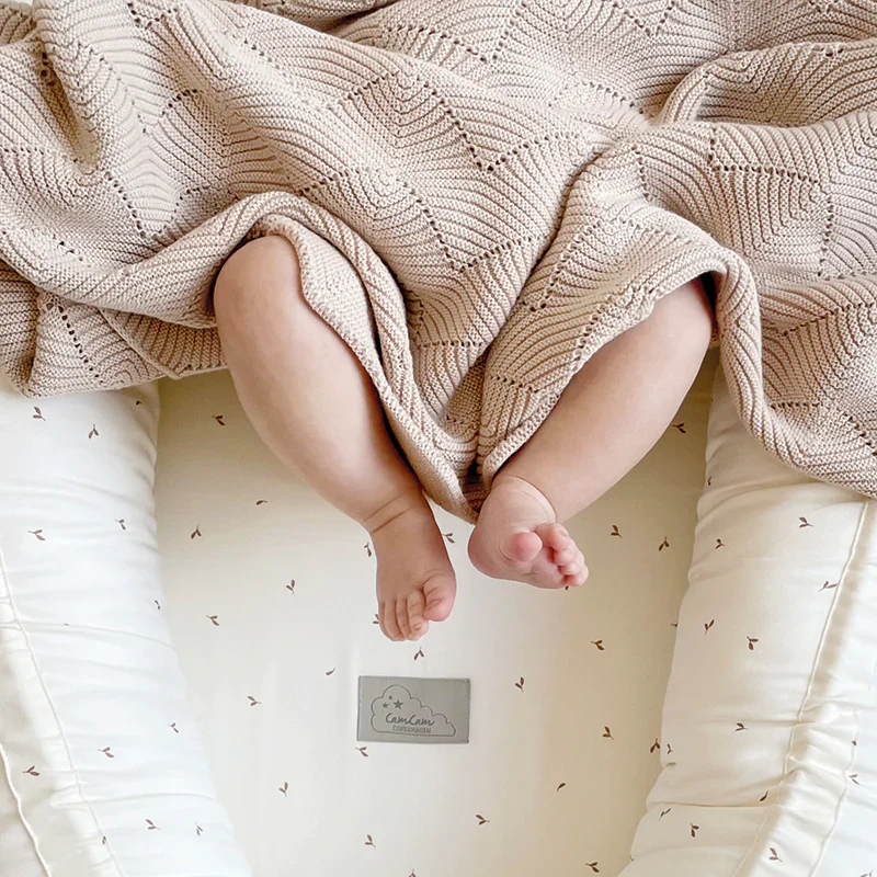 Cam Cam Copenhagen  Babydecke  Almond - Image 4