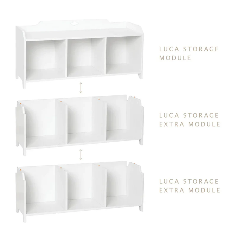 Cam Cam Copenhagen  Extra-Aufbewahrungsmodul Luca  White - Image 7