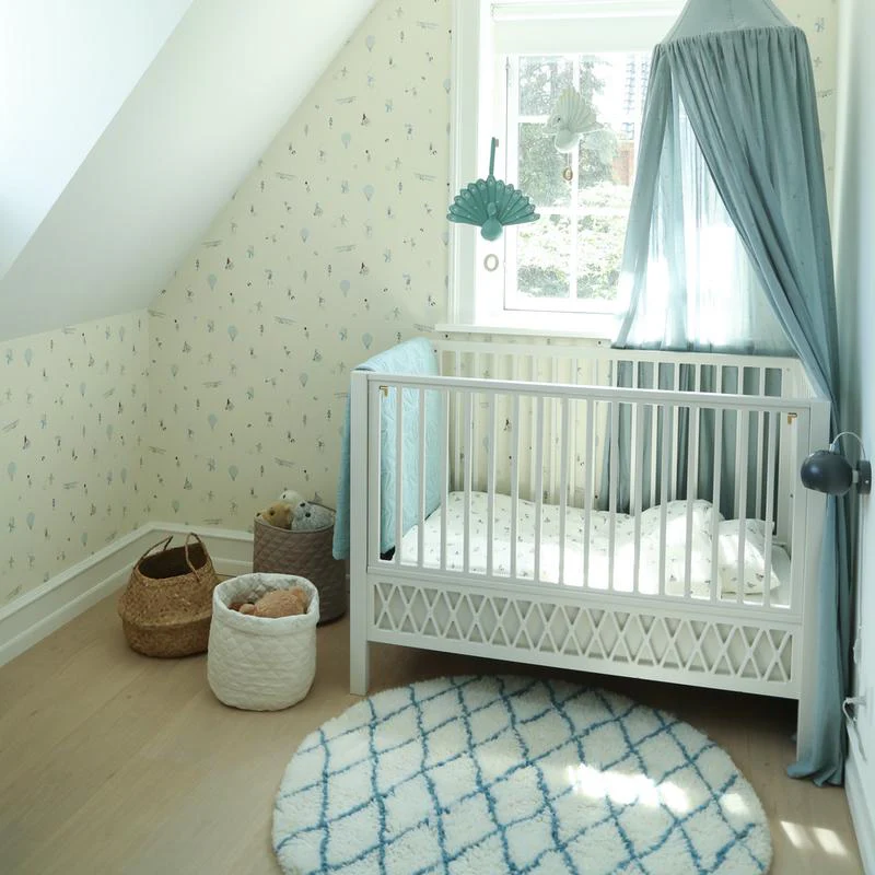 Cam Cam Copenhagen  Harlequin Babybett  White 60 x 120 cm - Image 5