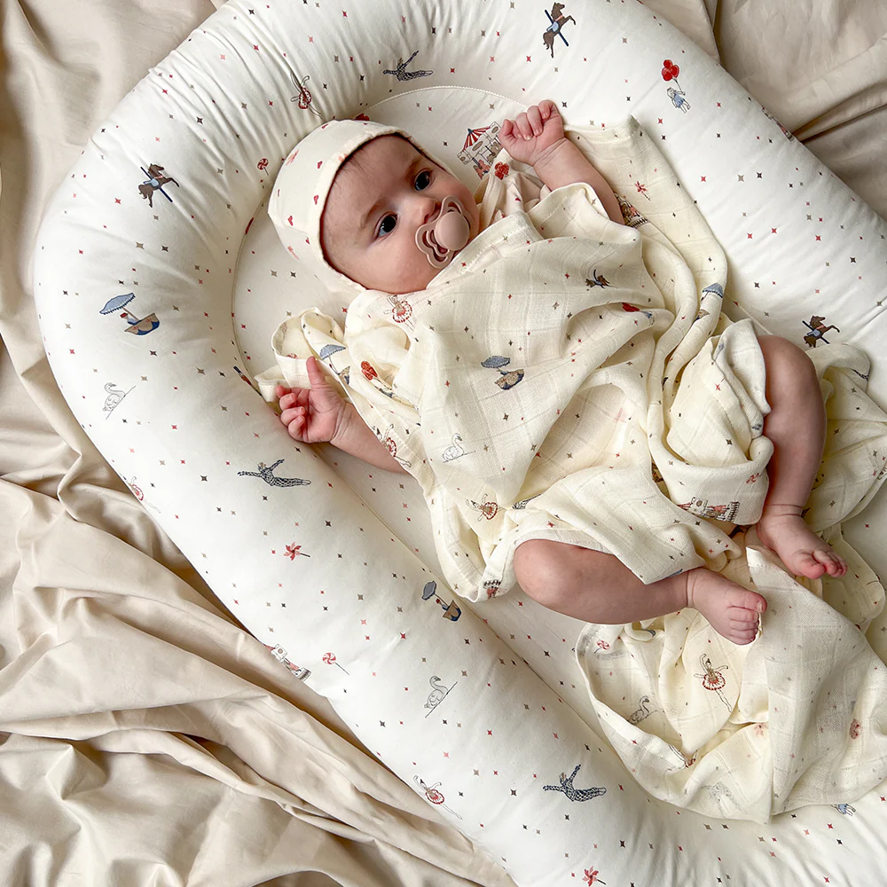 Cam Cam Copenhagen Mulltuch Swaddle Carousel - Image 2