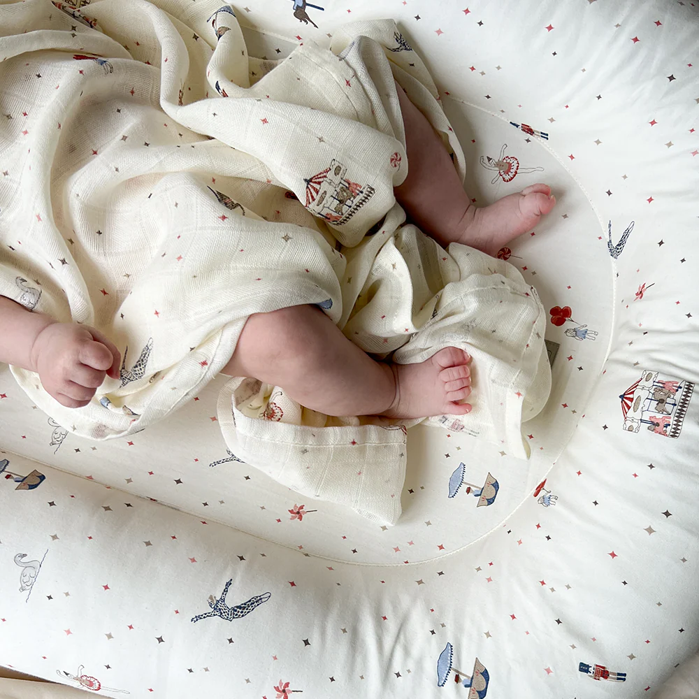 Cam Cam Copenhagen Mulltuch Swaddle Carousel - Image 4