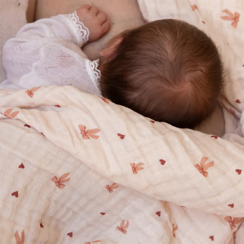 Cam Cam Copenhagen Musselin Babydecke Bows - Image 2