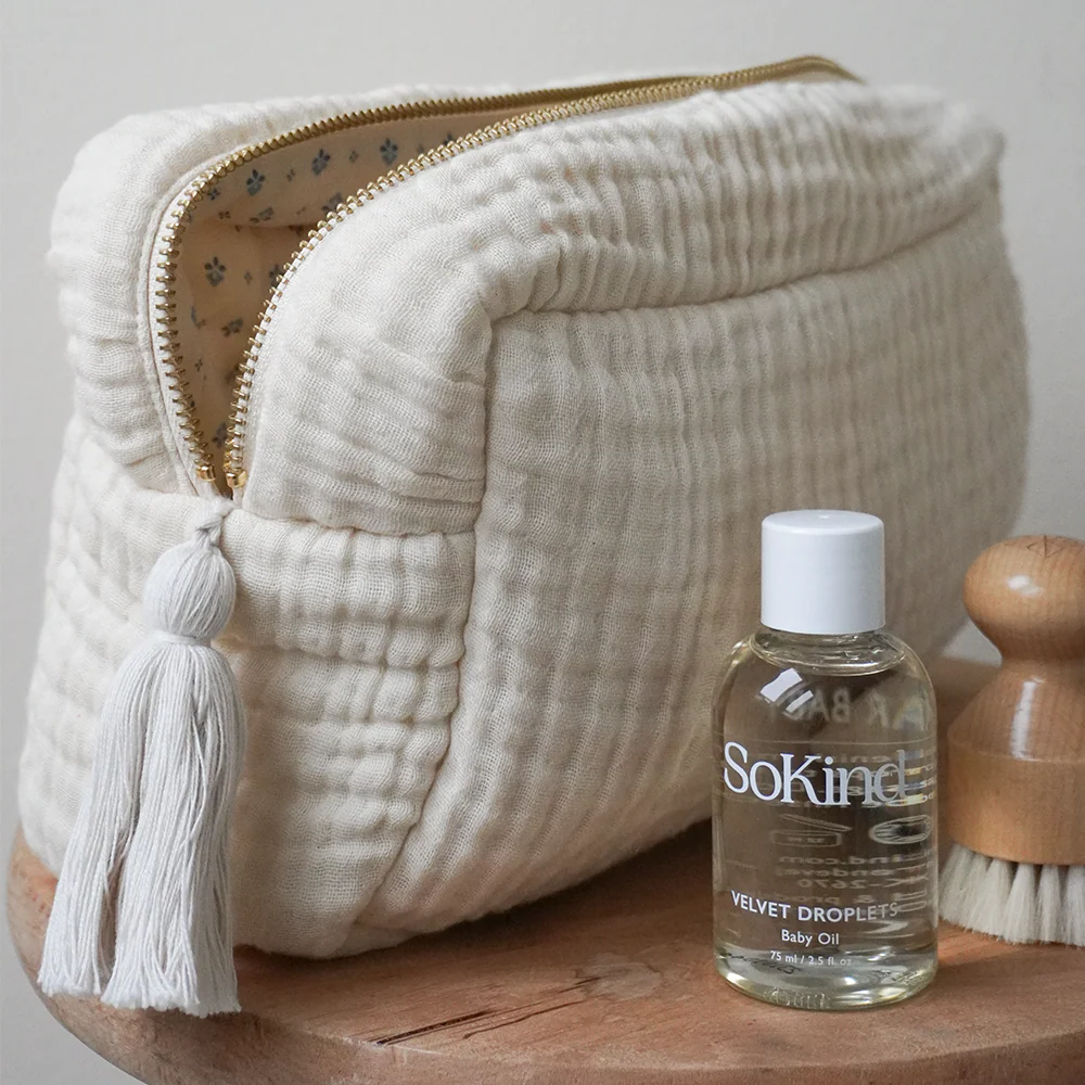 Cam Cam Copenhagen  Musselin Necessaire Antique White - Image 4