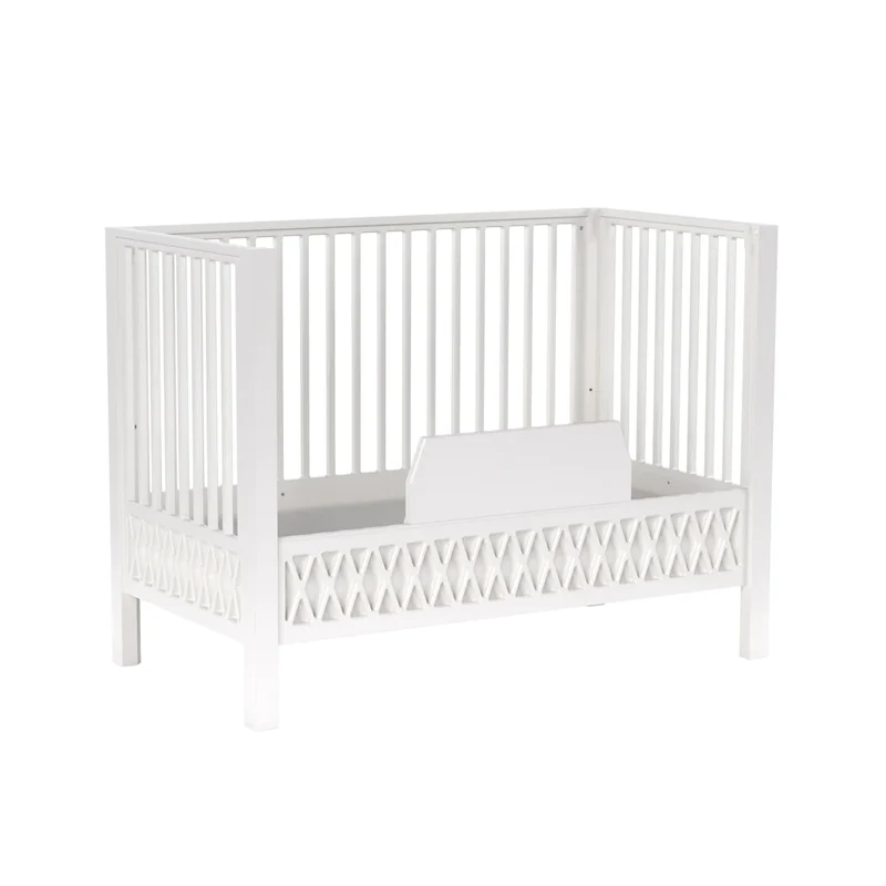 Cam Cam Copenhagen  Harlequin Rausfallschutz für Babybett  White - Image 2