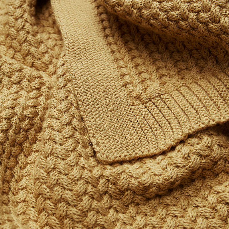 Cam Cam Copenhagen Strickdecke für Babys 'Harper' Honey - Image 2