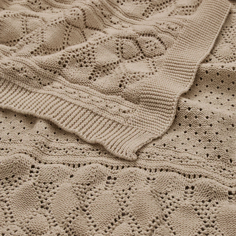 Cam Cam Copenhagen Strickdecke für Babys 'Pointelle' Hazel - Image 2