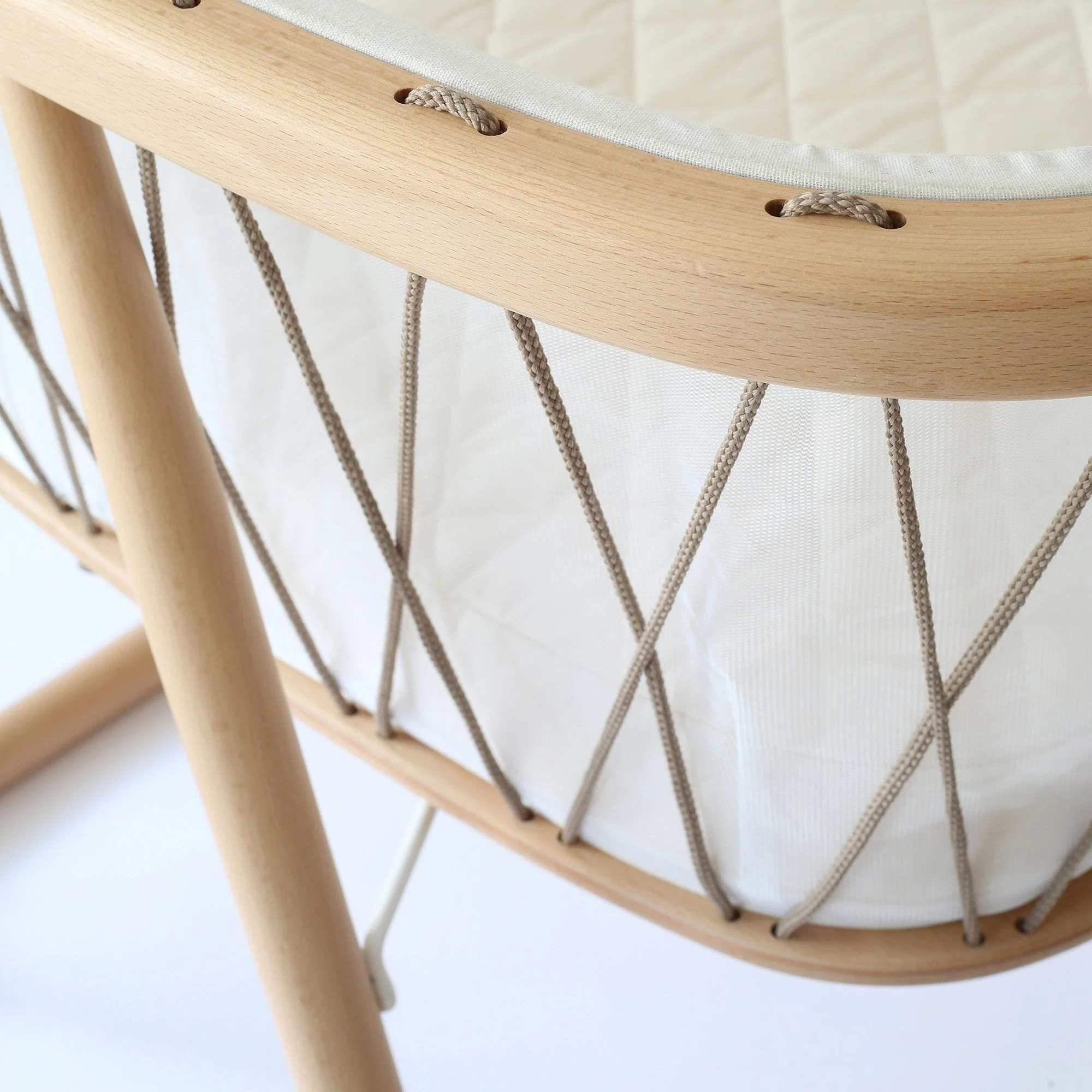 Charlie Crane  Babywiege Kumi  Mesh/Hazelnut - Image 6