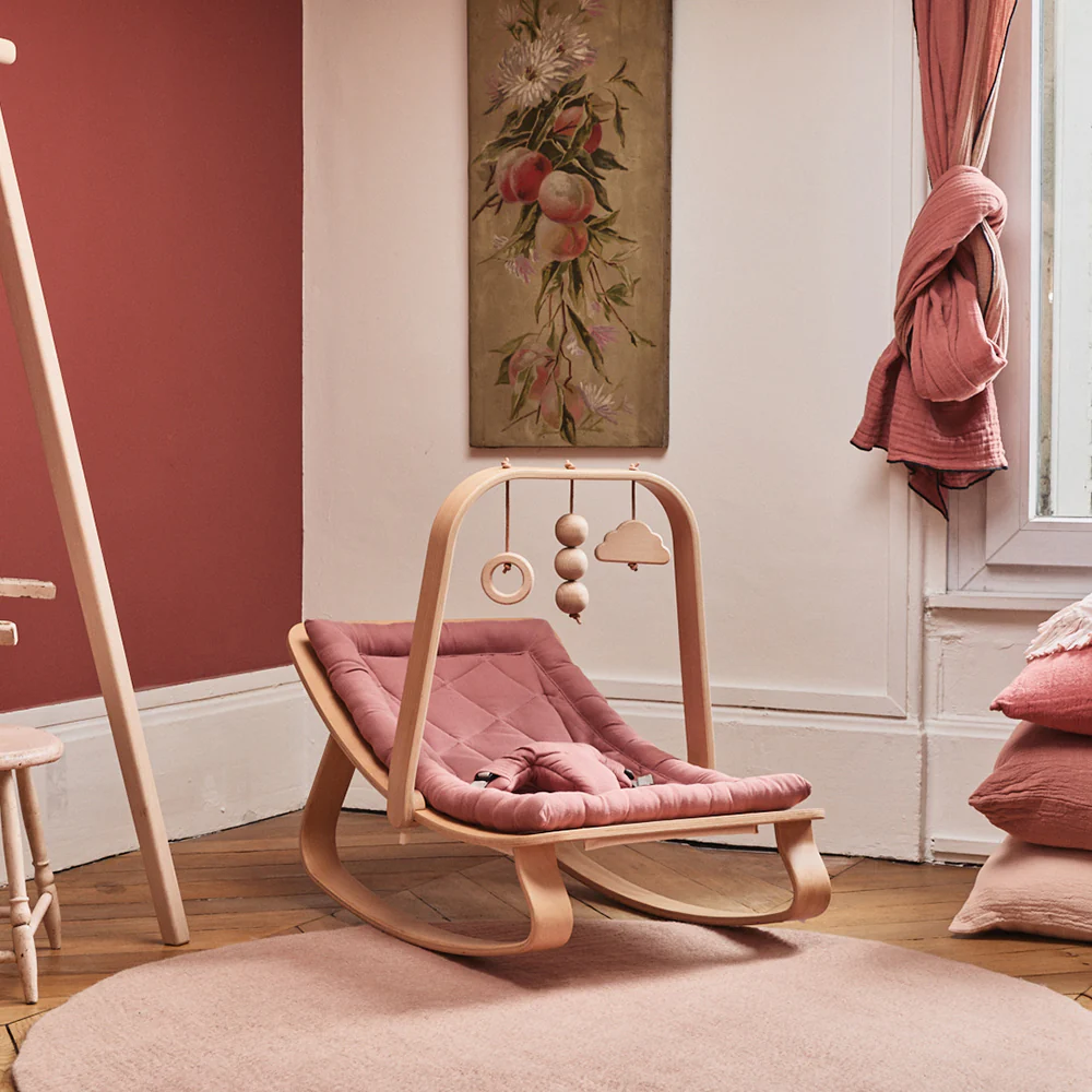 Charlie Crane  Babywippe 'LEVO' Bois de Rose - Image 2