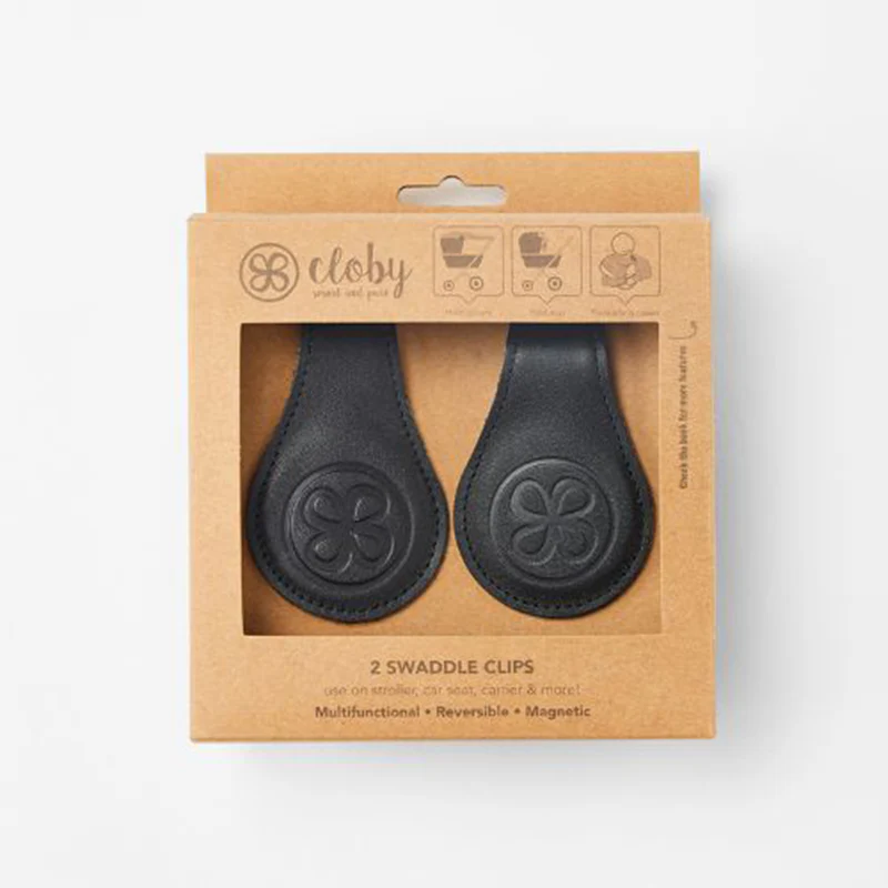 Cloby Leder Magnetclips 2er Set Schwarz - Image 3
