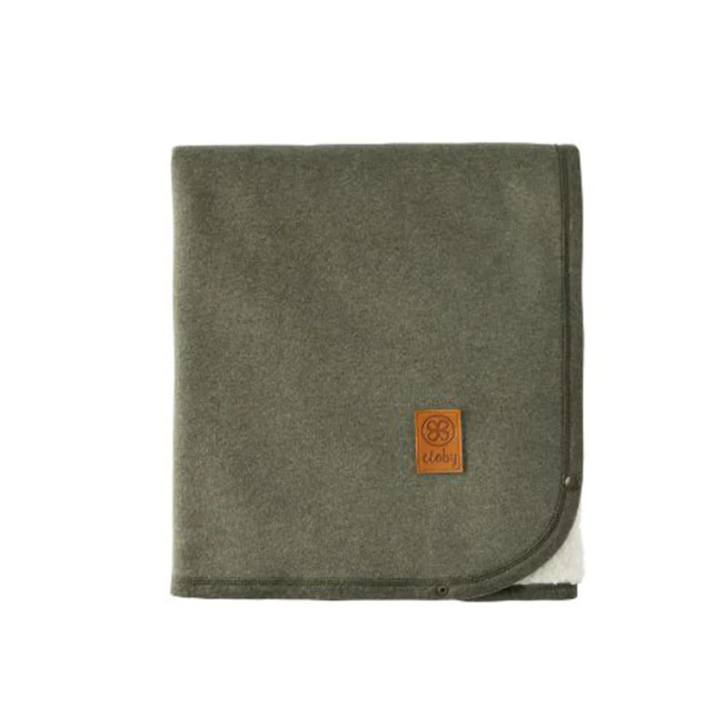 Cloby Teddy Decke Forest Green - Image 3