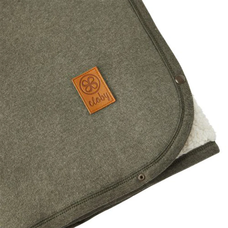 Cloby Teddy Decke Forest Green - Image 6