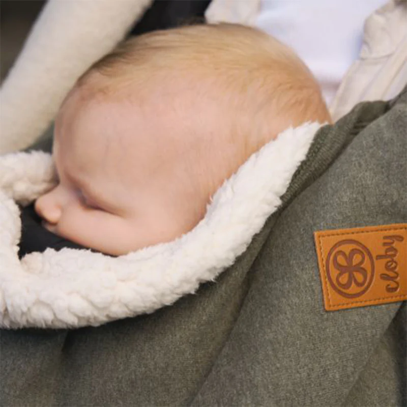 Cloby Teddy Decke Forest Green - Image 9