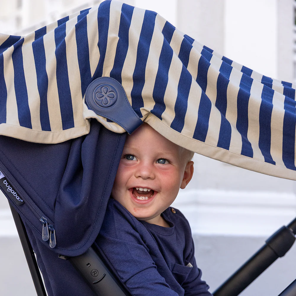 Cloby UV-Decke UFP 50+ Navy/Sandy Stripe - Image 4