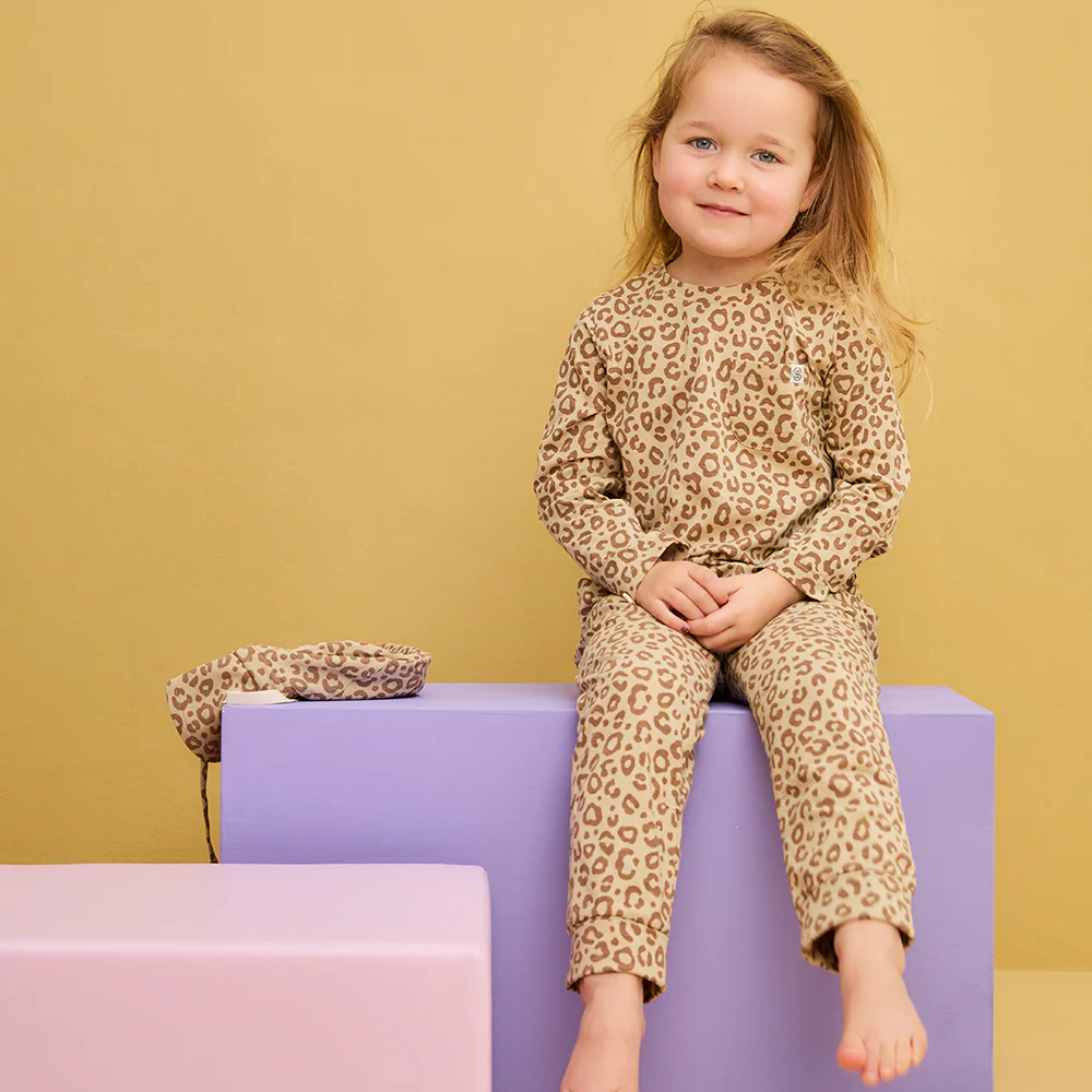 Cloby UV-Joggerhose Leopard Brown - Image 2