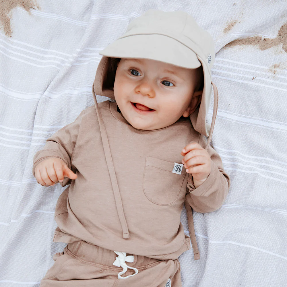 Cloby UV-Langarmshirt Peanut Brown - Image 10